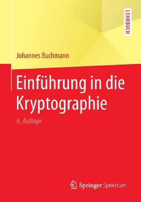 Cover of Einführung in Die Kryptographie