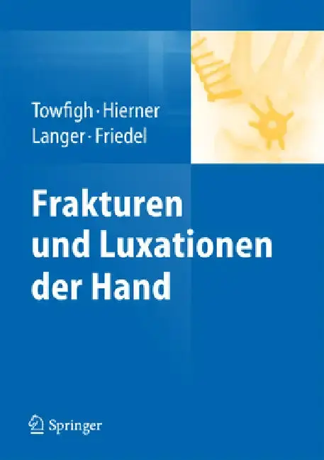 Cover of Frakturen Und Luxationen Der Hand