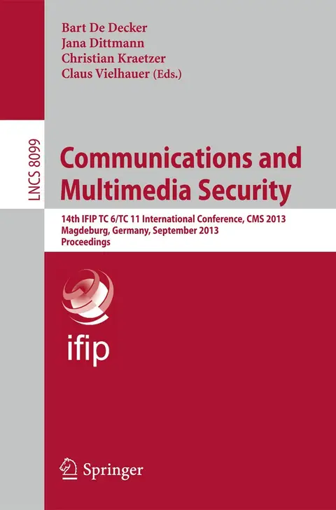Cover of Communications and Multimedia Security