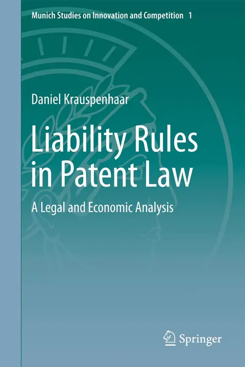 Cover of Liability Rules in Patent Law