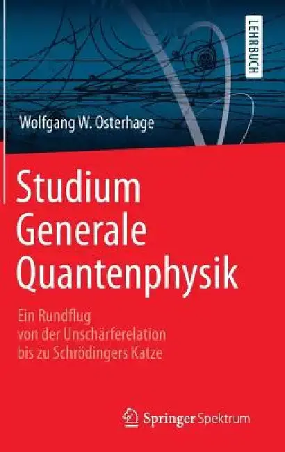 Cover of Studium Generale Quantenphysik