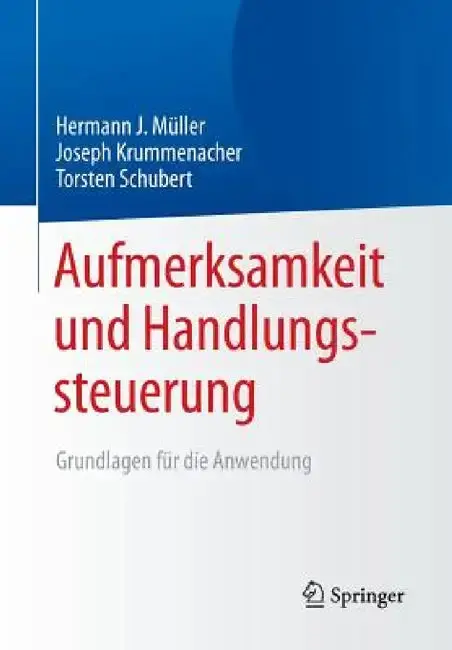 Cover of Aufmerksamkeit Und Handlungssteuerung