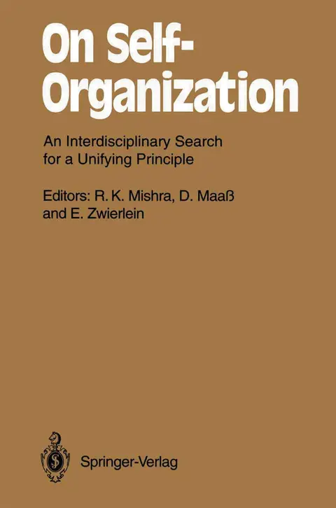 Cover of On Self-Organization