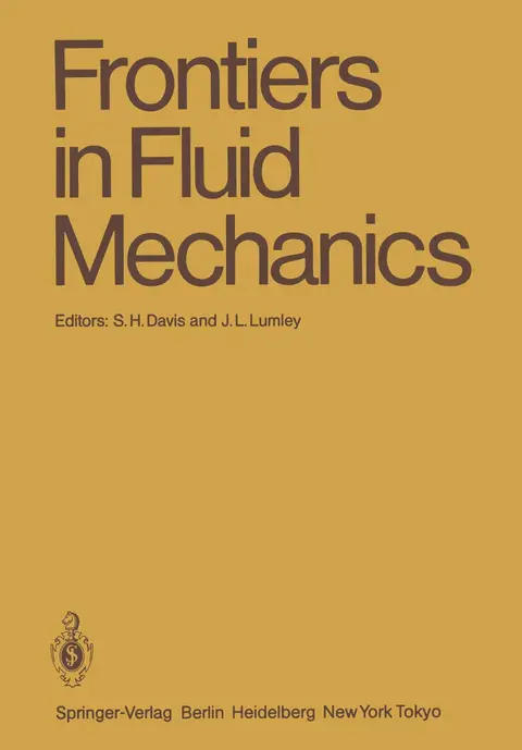 Cover of Frontiers in Fluid Mechanics