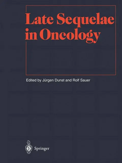 Cover of Late Sequelae in Oncology
