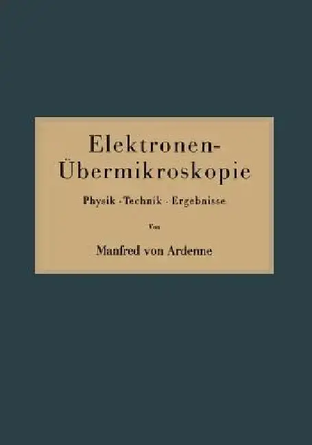 Cover of Elektronen-Übermikroskopie