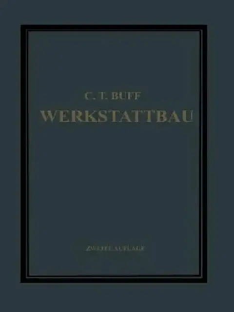 Cover of Werkstattbau