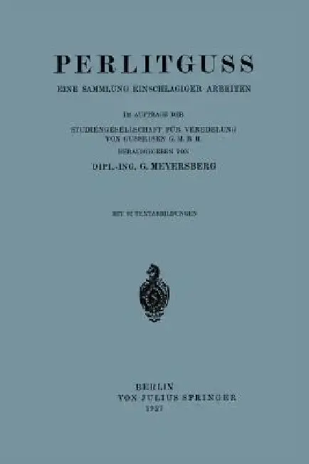 Cover of Perlitguss