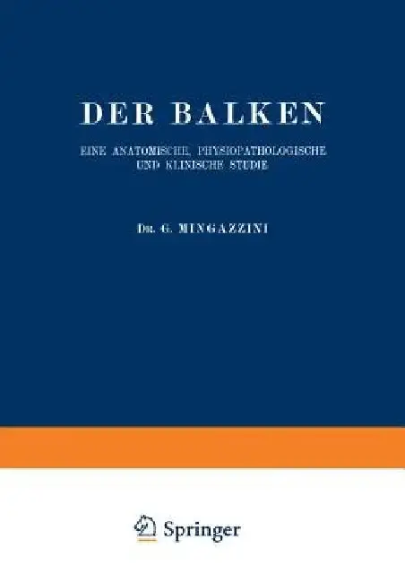 Cover of Der Balken
