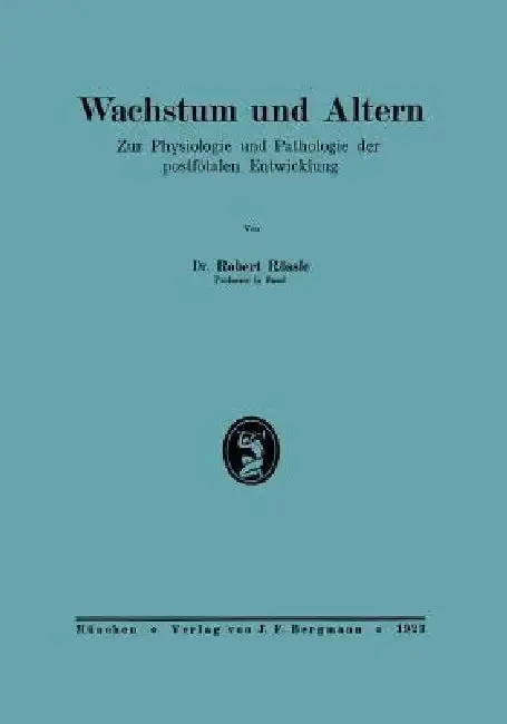 Cover of Wachstum Und Altern