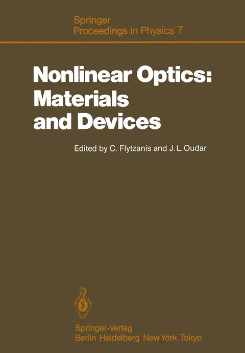 Cover of Nonlinear Optics