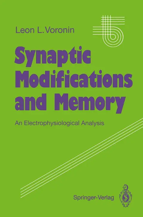 Cover of Synaptic Modifications and Memory