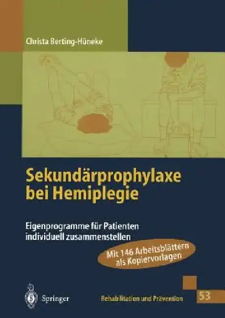 Cover of Sekundärprophylaxe Bei Hemiplegie
