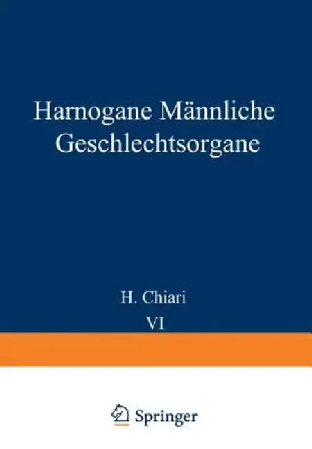 Cover of Harnorgane Männliche Geschlechtsorgane