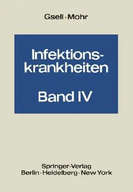 Cover of Rickettsiosen Und Protozoenkrankheiten