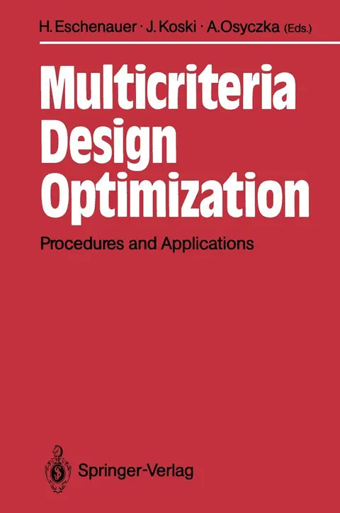 Cover of Multicriteria Design Optimization