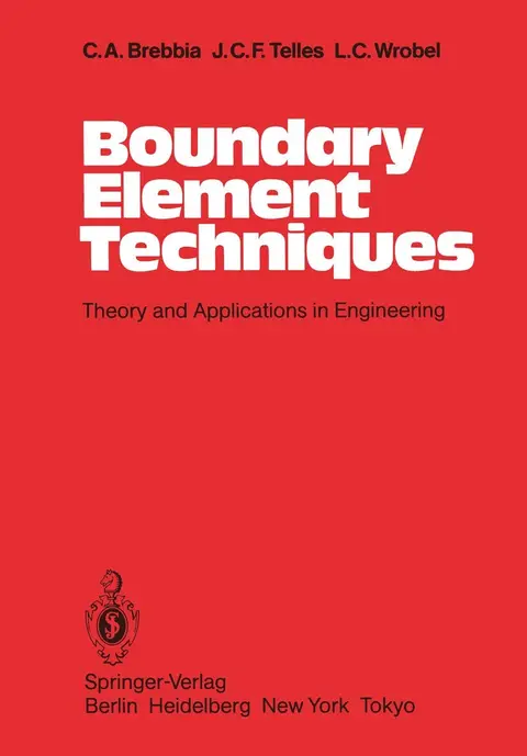 Cover of Boundary Element Techniques