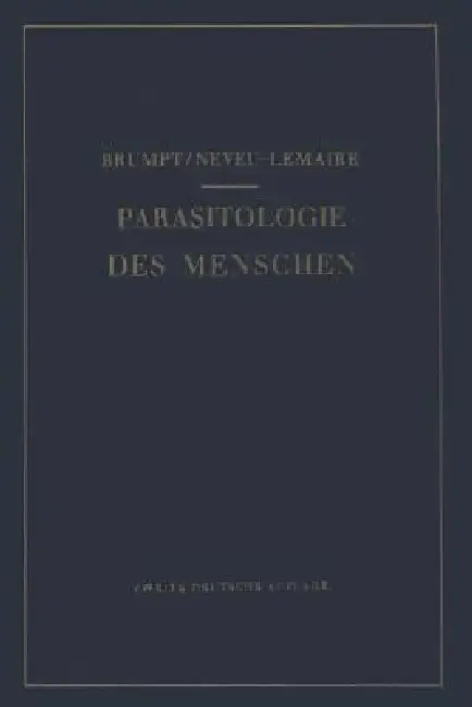 Cover of Praktischer Leitfaden Der Parasitologie Des Menschen