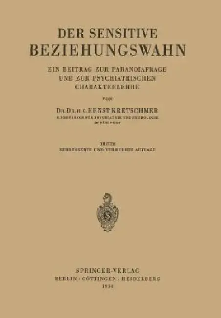 Cover of Der Sensitive Beziehungswahn