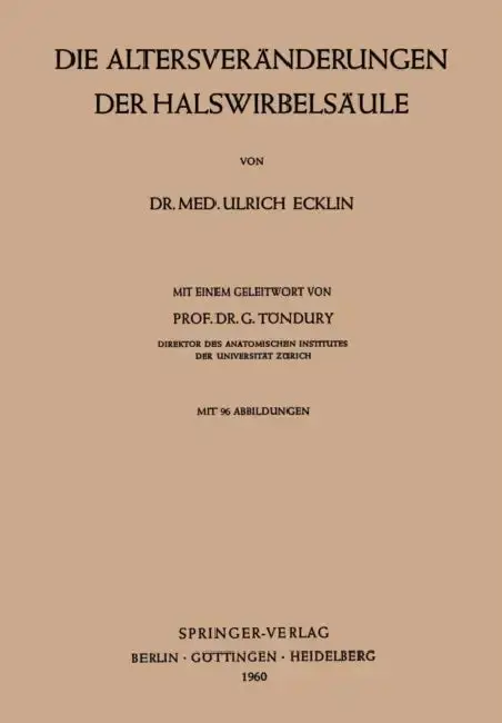 Cover of Der Halswirbelsäule