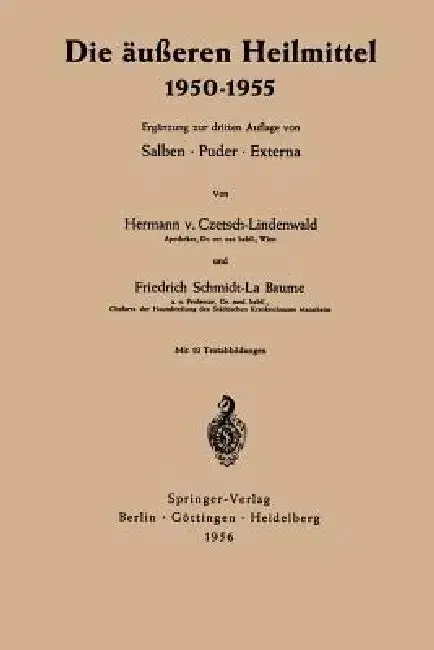 Cover of Die Äußeren Heilmittel 1950-1955