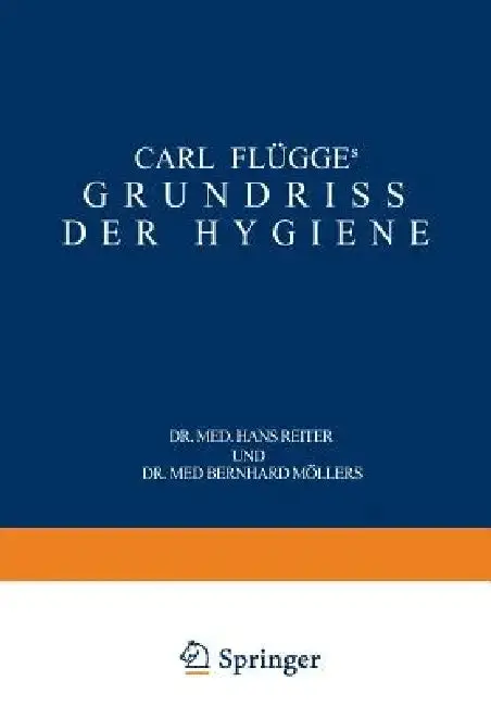 Cover of Carl Flügge's Grundriss Der Hygiene
