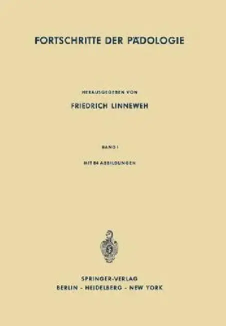 Cover of Fortschritte Der Pädologie