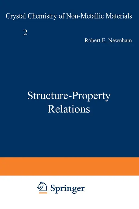 Cover of Structure-Property Relations
