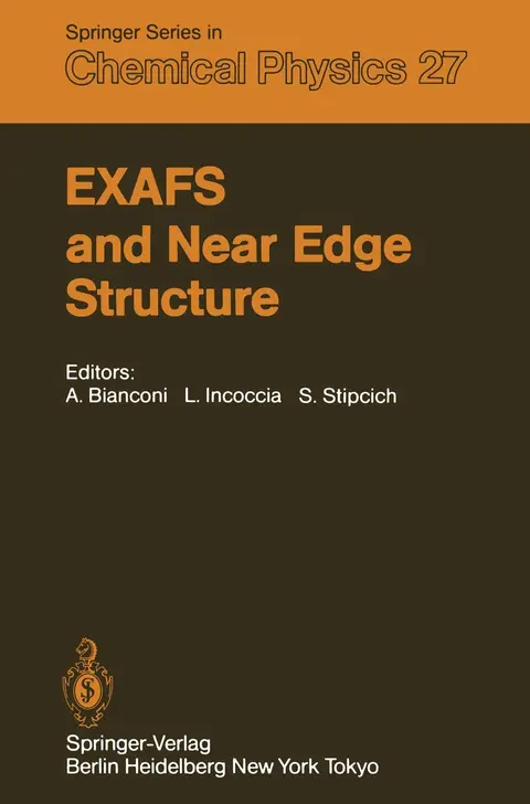 Cover of EXAFS and Near Edge Structure