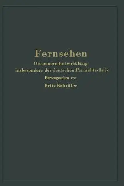Cover of Fernsehen