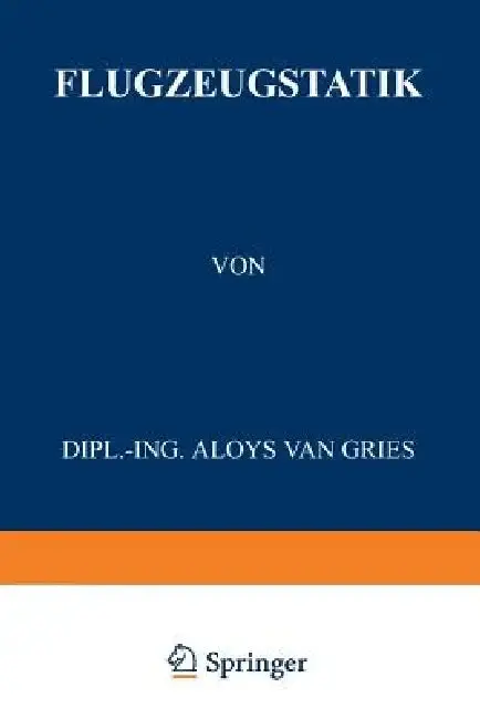 Cover of Flugzeugstatik