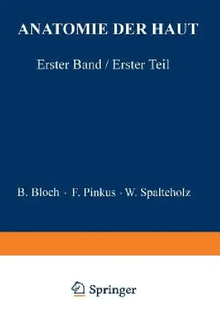 Cover of Anatomie Der Haut