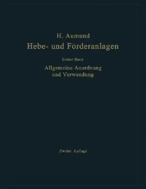 Cover of Allgemeine Anordnung Und Verwendung