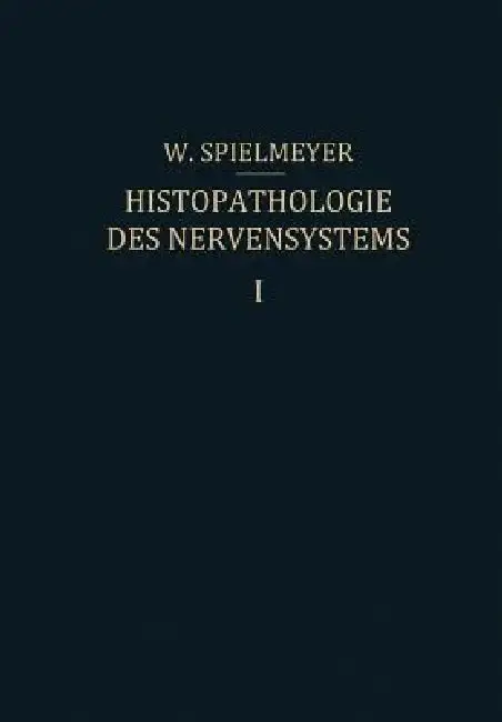 Cover of Histopathologie Des Nervensystems
