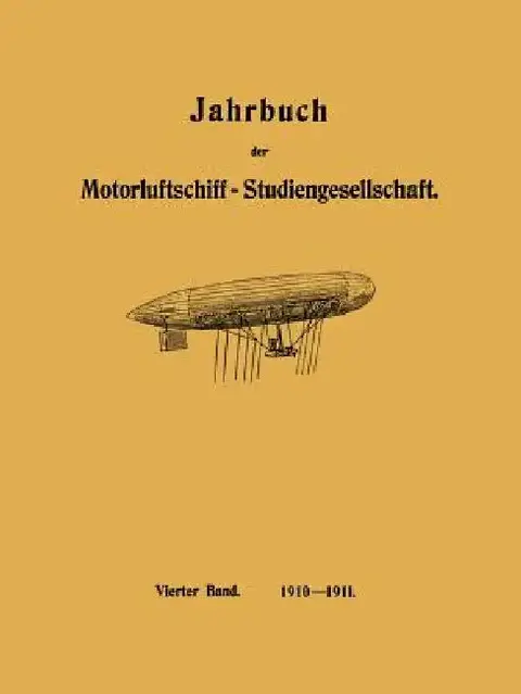 Cover of Jahrbuch Der Motorluftschiff-Studiengesellschaft