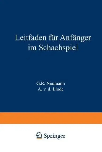 Cover of Leitfaden Für Anfänger Im Schachspiel