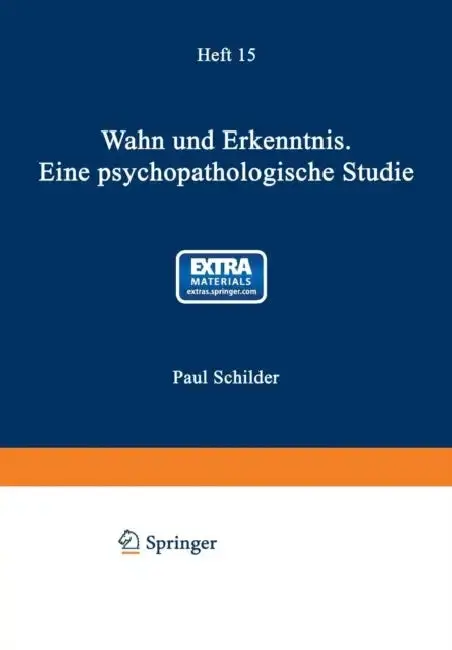 Cover of Wahn Und Erkenntnis
