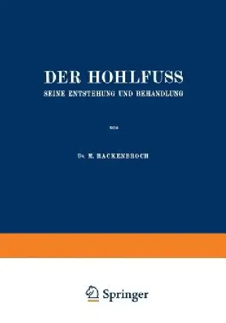 Cover of Der Hohlfuss