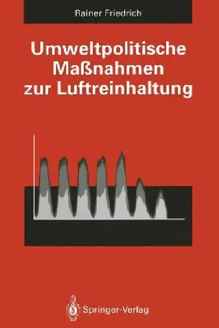 Cover of Umweltpolitische Maßnahmen Zur Luftreinhaltung