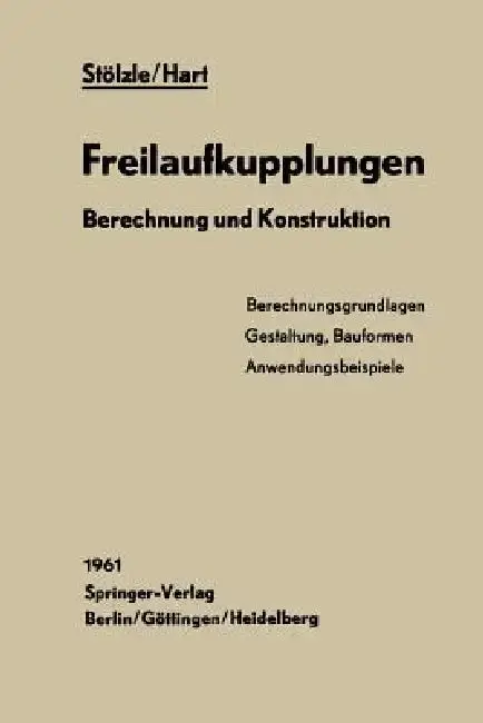 Cover of Freilaufkupplungen