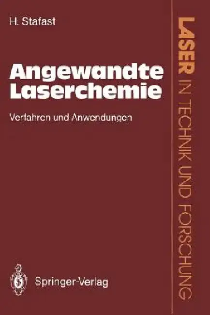 Cover of Angewandte Laserchemie