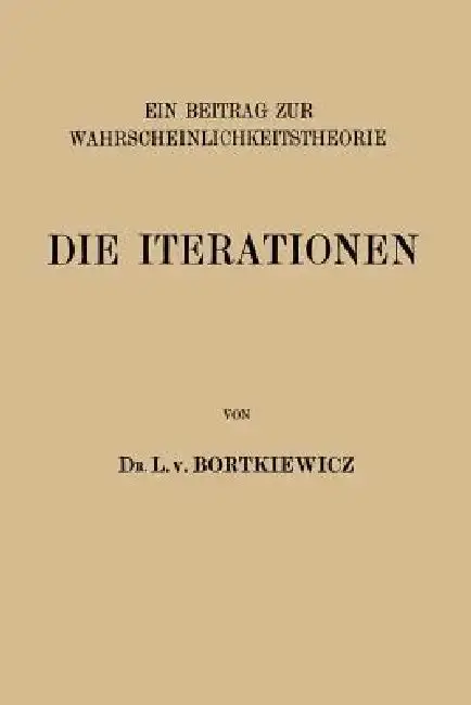 Cover of Die Iterationen