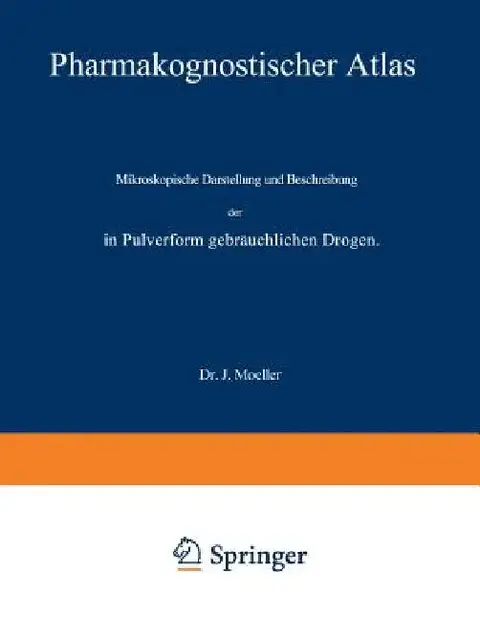 Cover of Pharmakognostischer Atlas