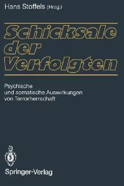 Cover of Schicksale Der Verfolgten