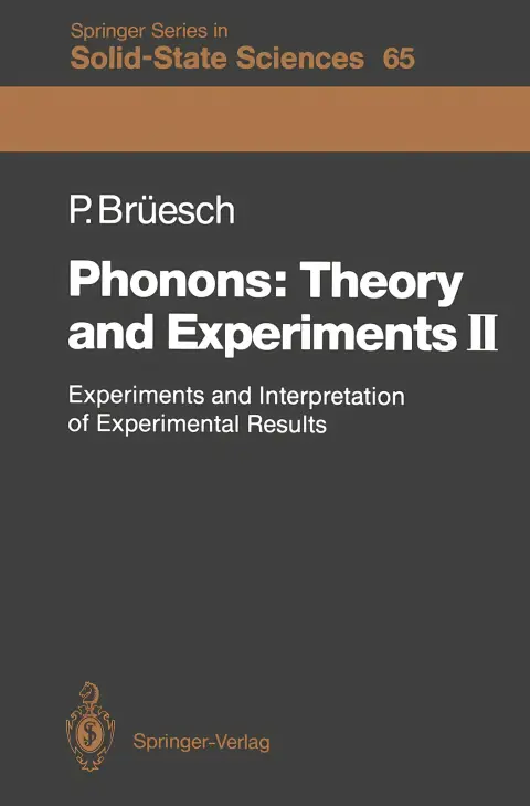 Cover of Phonons