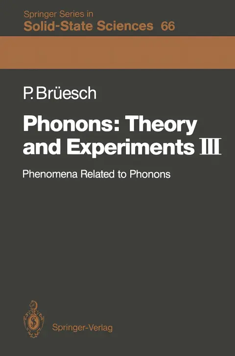 Cover of Phonons