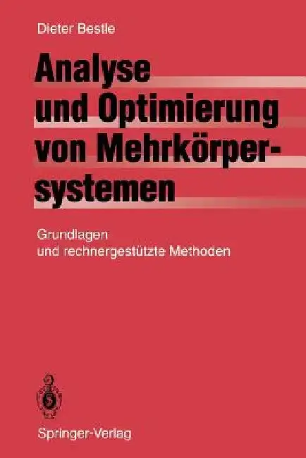 Cover of Analyse Und Optimierung Von Mehrkörpersystemen