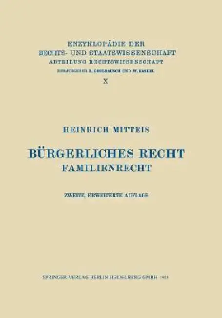Cover of Bürgerliches Recht
