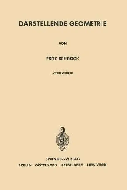 Cover of Darstellende Geometrie