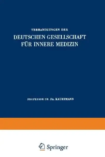 Cover of Einundsechzigster Kongress